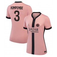 Camisa de Futebol Paris Saint-Germain Presnel Kimpembe #3 Equipamento Alternativo Mulheres 2024-25 Manga Curta